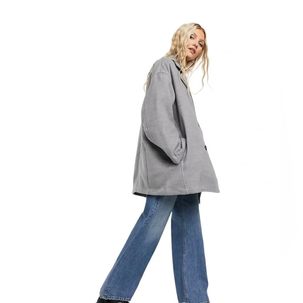 NWT Free People Hannah Slouchy Blazer size Medium - Picture 4 of 5
